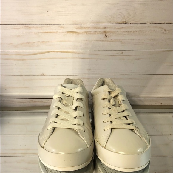 NWOT Rag & Bone RB1 Off-White Leather Sneakers - Picture 3 of 9